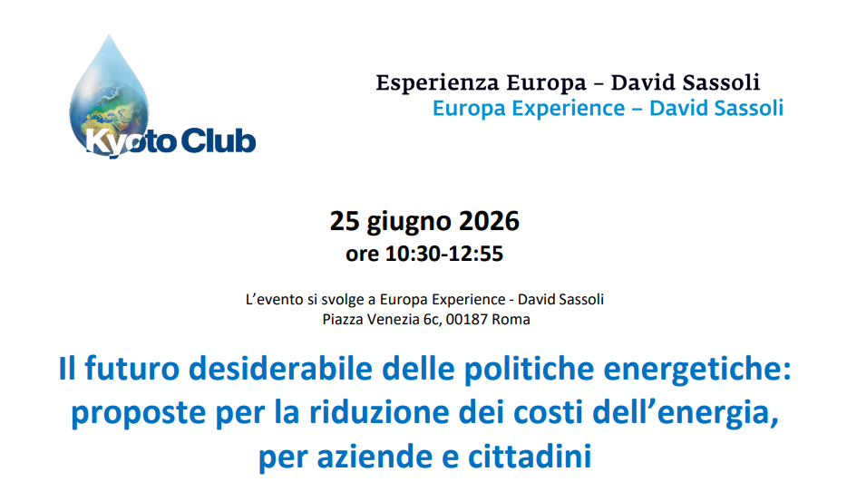 Il futuro desiderabile delle politiche energetiche: proposte per la riduzione dei costi dell’energia, per aziende e cittadini 